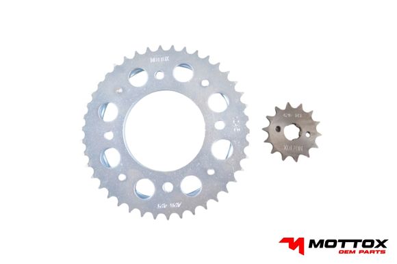 KIT DE TRANSMISION 428H 4H PIÑON 14D CATALINA 42D HONDA CB110