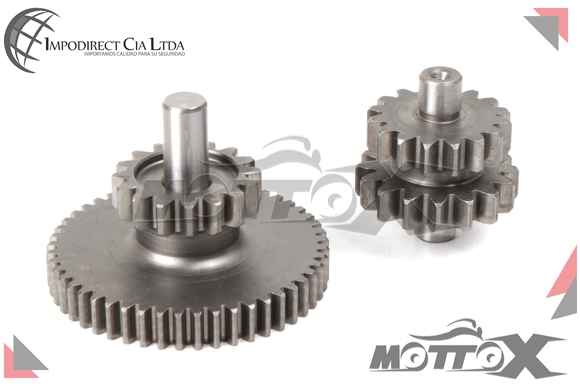 PINON AUXILIAR Y REDUCTOR DE ARRANQUE 49-16D y 16-16D Kit IGM WIND 200 