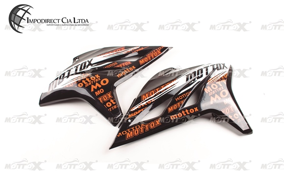 COBERTOR Tanque Gasolina M1R200 Negro