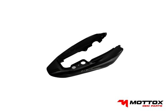 COBERTOR POSTERIOR COMPLETO BAJAJ PLATINA 125 NEGRO