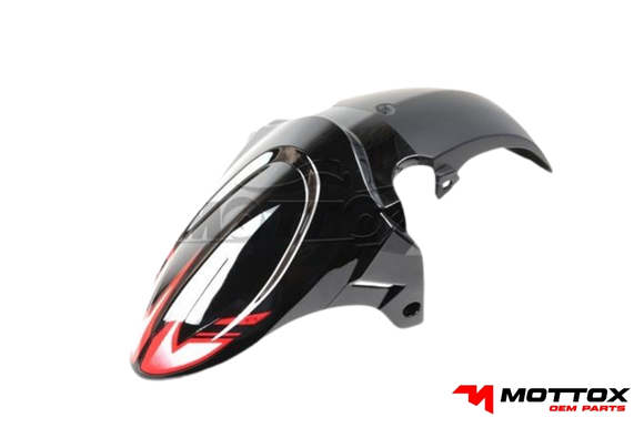 GUARDAFANGO DELANTERO PLASTICO SHINERAY GP200 SPORT/ DAYTONA WING EVO II/ AXX0 F51/ Z1 AK200 NEGRO 