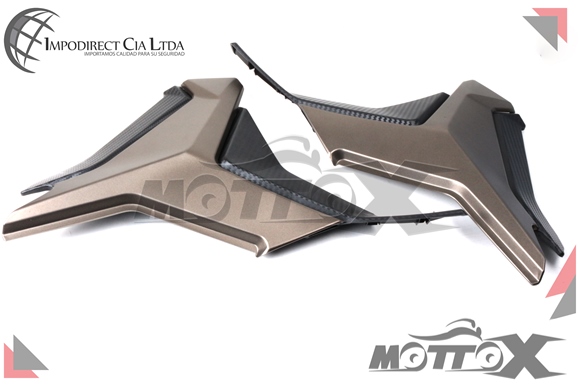 TAPA LATERAL IGM WIND 200 GRIS y NEGRO